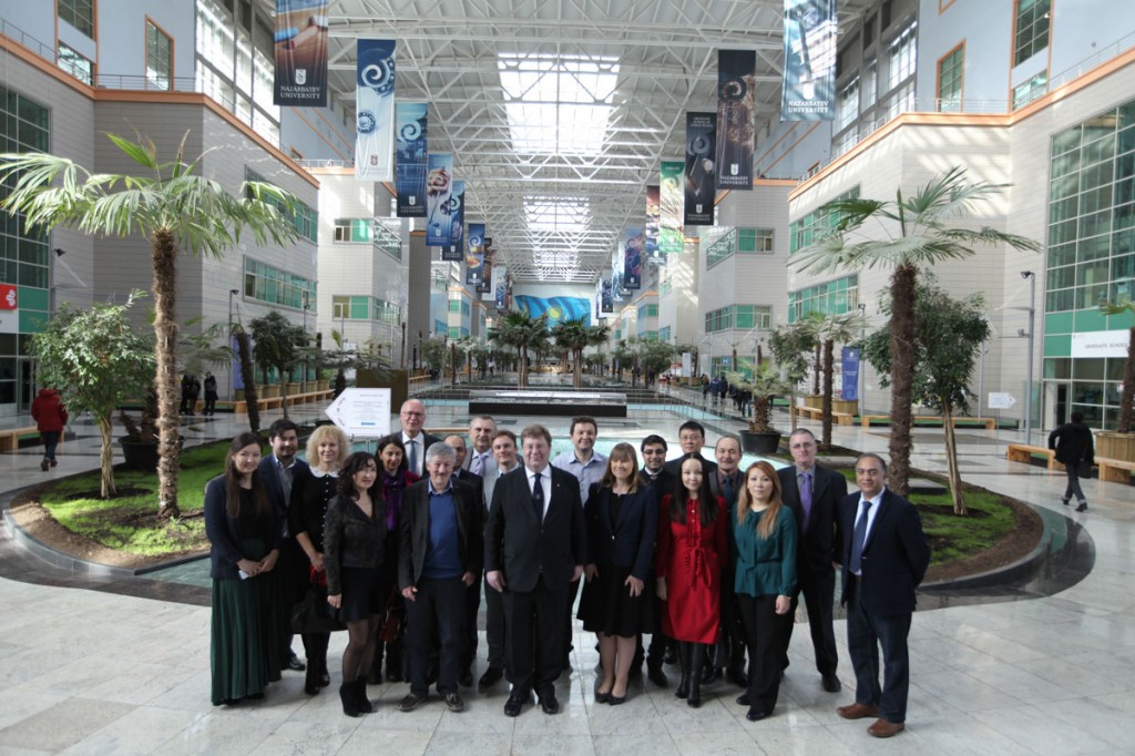 Peter visits Nazarbaev University